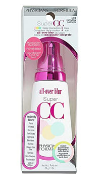 Thumbnail for Physicians Formula Super CC+ Cream Foundation, Light Medium, Dermatologist Approved, Color-Correction and Care All-Over Blur CC Cream