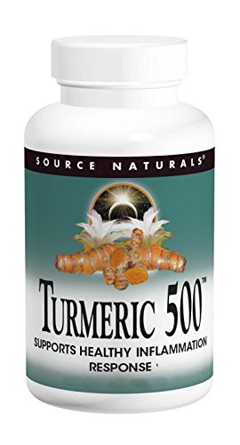 Source Naturals Turmeric 500mg, Supports Healthy Inflammation Response - 30 Tablets