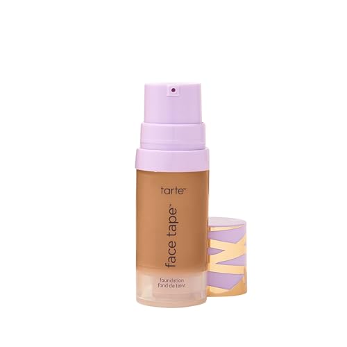Image 3 of 47S tan-deep sand (tan to deep skin with warm, golden undertones) / Travel Size for the product tarte face tape foundation