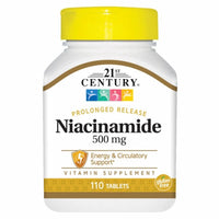 Thumbnail for 21st Century Niacinamide 500mg 110 Caps