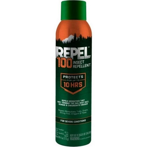 Repel 100 Insect Repellent Aerosol 4 Oz by Repel