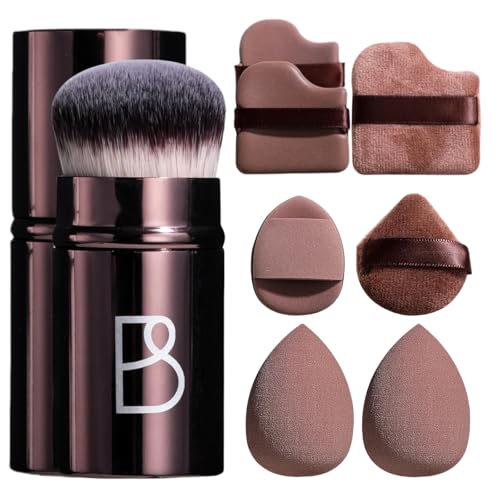 Image 1 of Default Title for the product BS-MALL Telescopic Kabuki Brush & 7 Sponge Set