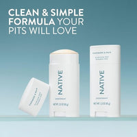 Thumbnail for Image 2 of Native Deodorant Contains Naturally Derived Ingredients, 72 Hour Odor Control, Deodorant for Women and Men, Aluminum Free, Cashmere & Rain Scent, 2.3 Ounce (Pack of 12)