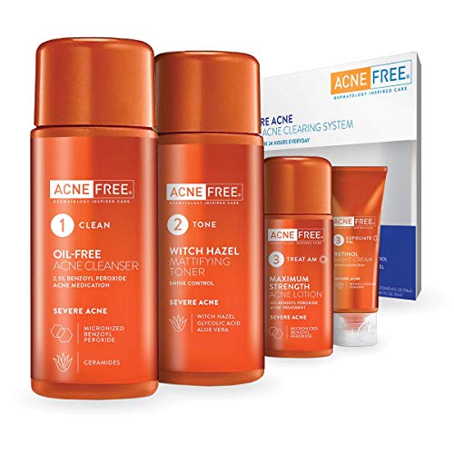Image 1 of Default Title for the product AcneFree 24 Hour Severe Acne Clearing System 1 kit (Pack of 2)