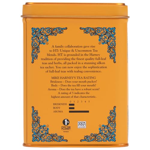 Image 3 of Harney & Sons Decaf Hot Cinnamon Tea 20 Sachets 1.4oz