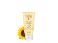 Thumbnail for Image 1 of 1.7 Fl Oz (Pack of 1) for the product Babo Botanicals Daily Sheer Mineral Face Sunscreen Lotion SPF40 - 70% Organic Ingredients