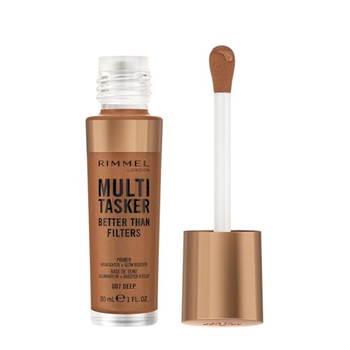 Image 2 of 007 Deep / 1 Fl Oz (Pack of 1) for the product Rimmel Multi-Tasker Better Than Filters Face Primer Glow Booster and Highlighter