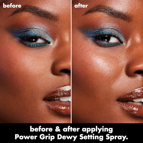 Image 3 of e.l.f. Power Grip Dewy Setting Spray, Hydrating Mist, Dewy Glow Finish