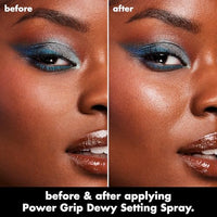 Thumbnail for Image 3 of e.l.f. Power Grip Dewy Setting Spray, Hydrating Mist, Dewy Glow Finish