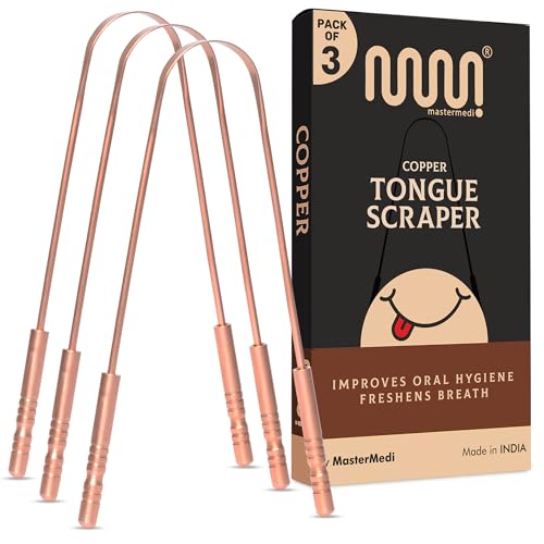 Image 8 of Copper Pack of 3 for the product MasterMedi Tongue Scraper