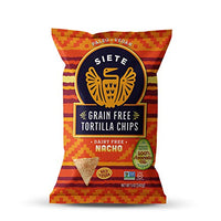 Thumbnail for Image 3 of Nacho / 5 Ounce (Pack of 12) for the product Siete Tortilla Chips