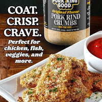 Thumbnail for Image 6 of Pork King Good Pork Rind Panko Bread Crumbs, Original 2 Pack, Gluten Free