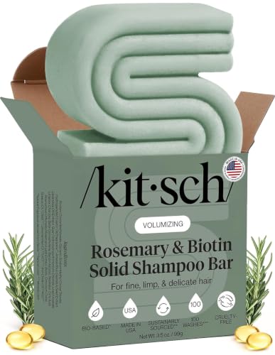 Image 1 of Default Title for the product Kitsch Rosemary & Biotin Shampoo Bar Soap for Hair Growth - 3.5 oz