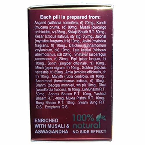 Image 2 of Generic Rajvaidya Rasayan Vati 200 Tablets