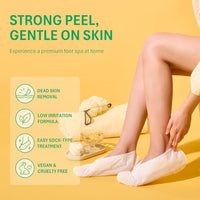Thumbnail for Image 4 of Purederm Foot Peeling Mask for Dry Cracked Feet, Exfoliating Treatment for Dead Skin & Calluses