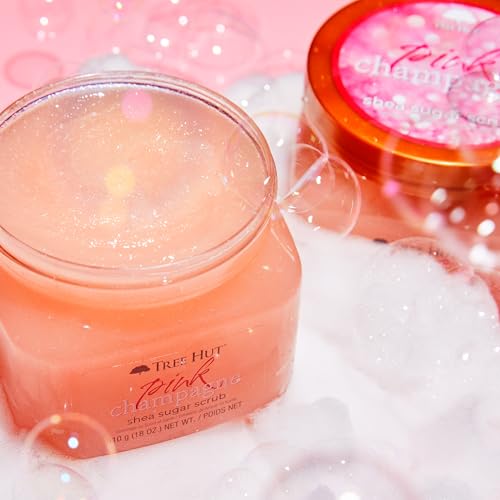 Image 3 of Tree Hut Pink Champagne Body Scrub, Exfoliating Sugar Scrub, Vegan, 18 Oz
