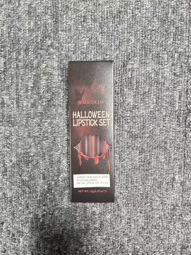 Image 6 of BADCOLOR 3 Colors Halloween Lipstick Set
