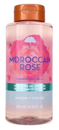 Thumbnail for Image 15 of Moroccan Rose / 18 Fl Oz (Pack of 1) for the product Tree Hut Foaming Body Wash