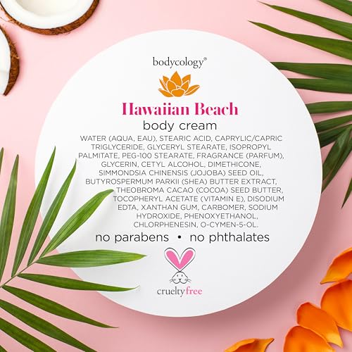 Image 7 of Bodycology Shea Butter Body Cream, Hawaiian Beach, 8 oz