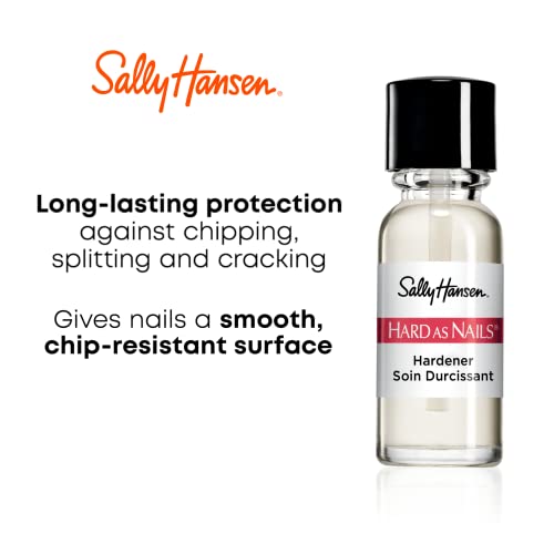 Image 5 of Sally Hansen Hard As Nails® Nail Hardener, Clear, Strengthener, 1 Count, 0.45 Oz