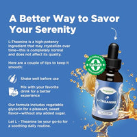 Thumbnail for Image 2 of Phytoral Potent L-Theanine Liquid Drops - 2 Fl Oz