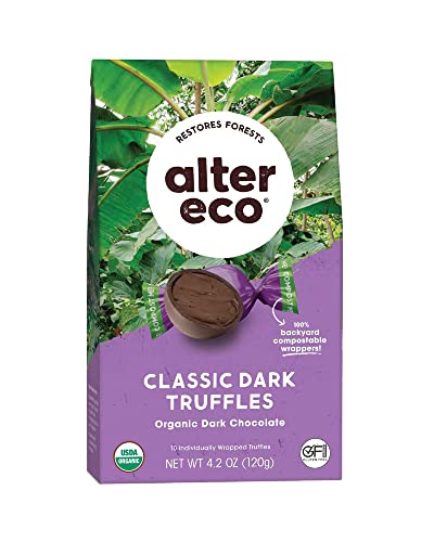 Image 1 of Default Title for the product Alter Eco Classic Dark Chocolate Truffles 80 Truffles