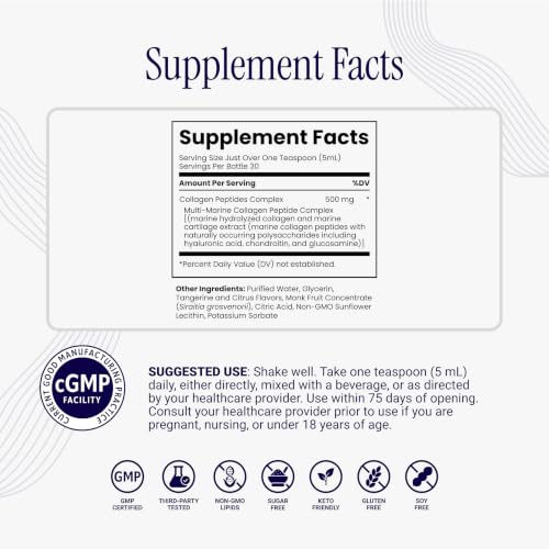 Image 4 of Rho Nutrition Liposomal Collagen Peptides Liquid Supplement