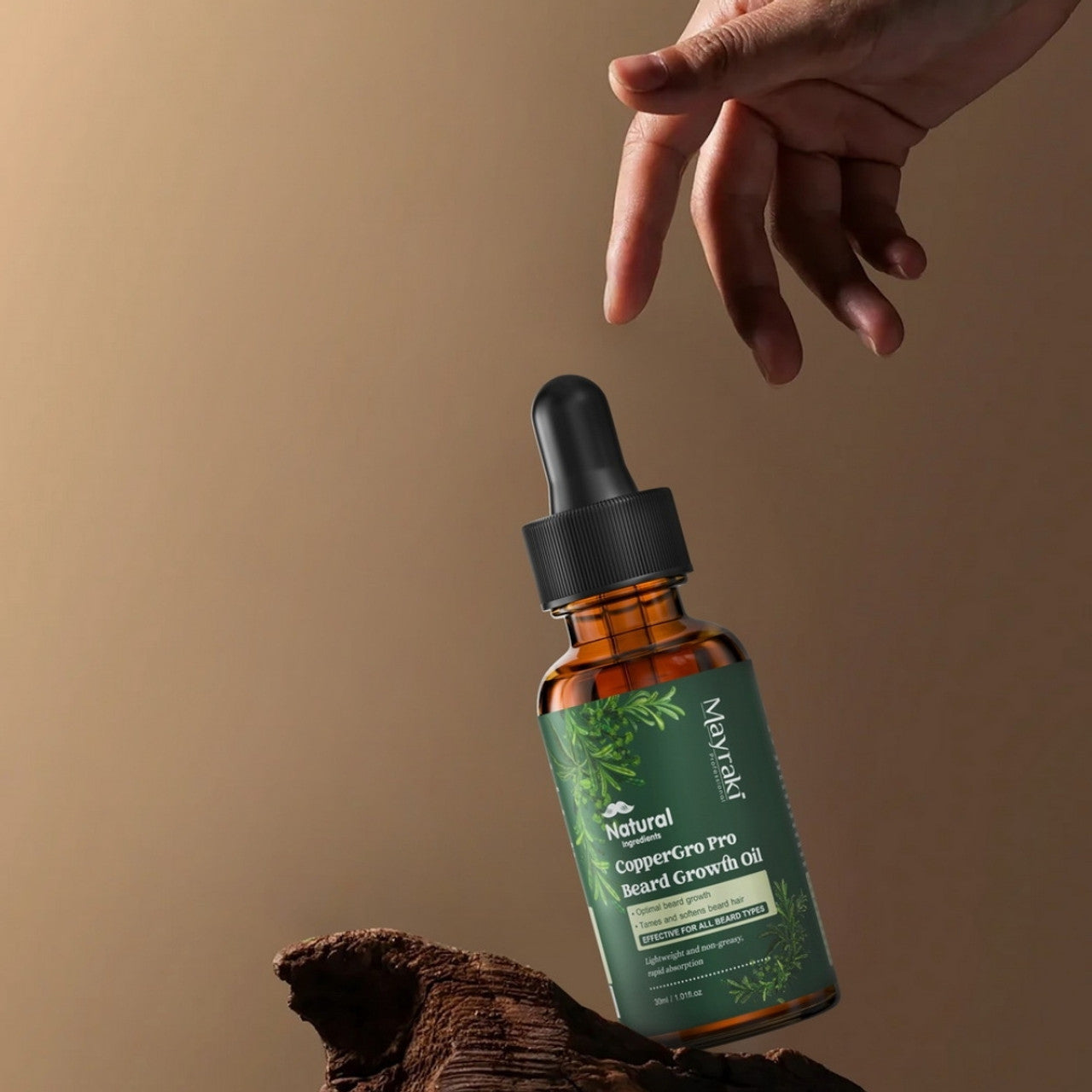 Mayraki CopperGro Pro Beard Growth Oil(15 ml /1.01 fl.oz)