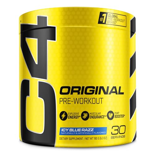 Image 2 of Blue Raspberry / 6.87 Ounce (Pack of 1) for the product C4 Original Pre Workout