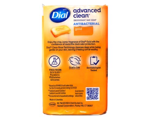 Image 7 of Dial Gold Dial Antibacterial Soap Bars 4 oz. 3 Pack