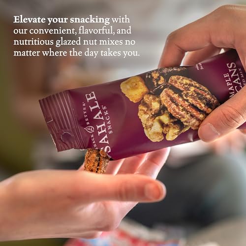Image 5 of Sahale Snacks Maple Pecans Glazed Mix, 1.5 Oz Grab & Go Bags (18 Packs)