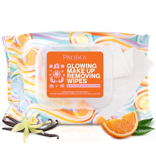 Image 2 of 30 Count (Pack of 1) for the product Pacifica Vegan Face Cleansing Wipes