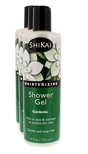 Image 13 of Gardenia / 12 Fl Oz (Pack of 3) for the product ShiKai Daily Moisturizing Shower Gel