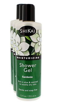 Thumbnail for Image 13 of Gardenia / 12 Fl Oz (Pack of 3) for the product ShiKai Daily Moisturizing Shower Gel