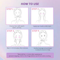 Thumbnail for Image 5 of AILEORY Under Eye Patches for Dark Circles, Puffiness, Fine Lines, Eye Mask Set with Retinol, 24K Gold, Caffeine, Gel Mask, 24 Pairs