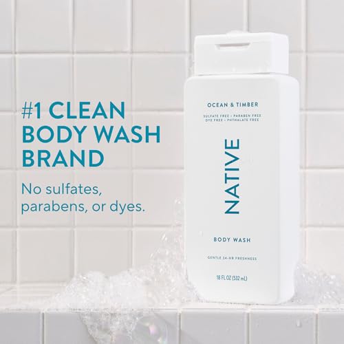 Image 2 of Native Body Wash 18 oz - 2 Pk