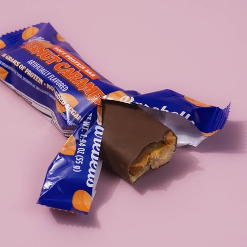 Image 4 of BAREBELLS Soft Protein Bars Salted Peanut Caramel - 12 Bars, Pack of 3