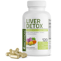 Thumbnail for Image 2 of 120 Count (Pack of 1) for the product Bronson Liver Detox Advanced Detox & Cleansing Formula