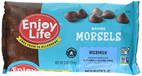 Thumbnail for Image 1 of Default Title for the product Enjoy Life Ricemilk Baking Morsels Milk Chocolate Flavor 6 Bags (9 oz) Bulk Chocolate