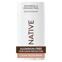 Thumbnail for Image 1 of Default Title for the product Native Deodorant Contains Naturally Derived Ingredients, 72 Hour Odor Control, Deodorant for Women and Men, Aluminum Free, Bourbon & Orange Peel 2.65oz