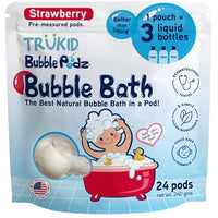 Thumbnail for Image 16 of Strawberry / 24 Count (Pack of 1) for the product TruKid Bubble Podz Bubble Bath for Kids, Toddlers, & Babies