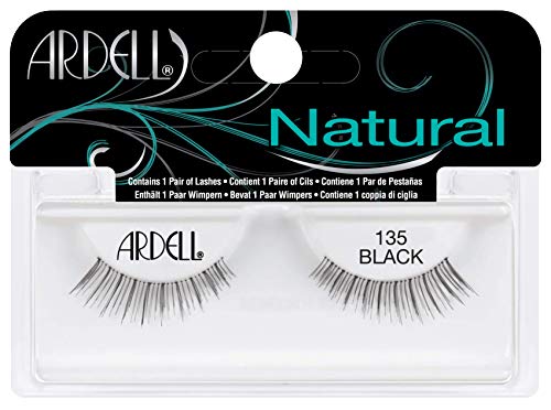 Image 1 of Default Title for the product Ardell Ardel Glamour Lashes 135 Black, 1 Pair