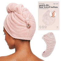Thumbnail for Image 1 of Pink / 1 Count for the product Kitsch Microfiber Hair Towel Wrap for Women