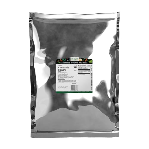 Image 1 of Default Title for the product Frontier Co-op Organic German Whole Chamomile Flowers, 1-pound Bulk Bag