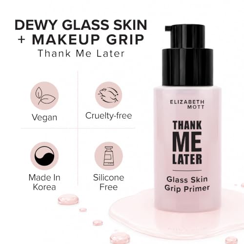 Image 6 of Elizabeth Mott Thank Me Later Glass Skin Grip Face Primer, 30ml