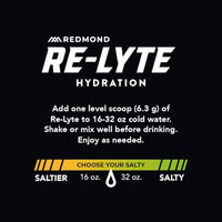 Thumbnail for Image 4 of REDMOND Re-Lyte Sugar Free Electrolyte Powder Packets (Unflavored) 30ct