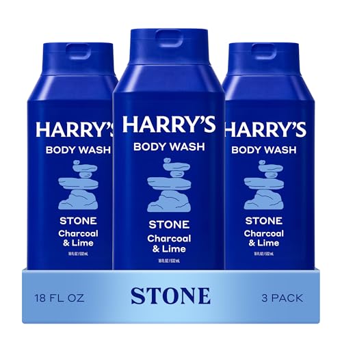 Image 1 of Default Title for the product Harry's Men's Body Wash - Stone - 18 fl oz (3 Pack)