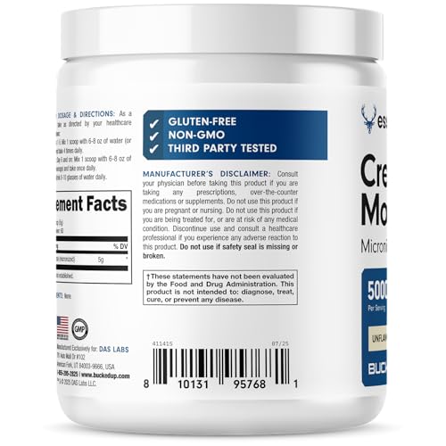 Image 4 of Bucked Up Pure Micronized Creatine Monohydrate 300 Grams