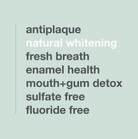 Thumbnail for Image 4 of Davids Charcoal Toothpaste Whitening SLS Free Enamel Safe Peppermint 5.25oz