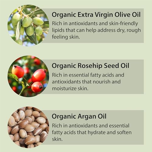 Image 6 of Organic Body Lotion - USDA Certified Organic Nourishing Hand & Body Lotion - Unscented - 8 fl oz